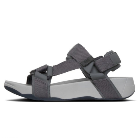 Fitflop New Ryker Webbing Light Grey Sandal 8 main image 7